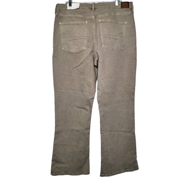 American Eagle 90s Bootcut High Rise Jeans Light Green Size 18 Regular - Picture 6 of 11